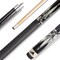 Mizerak 57 in. Premium Two-Piece Hardwood Cue, Silver P1864S - alternate 1